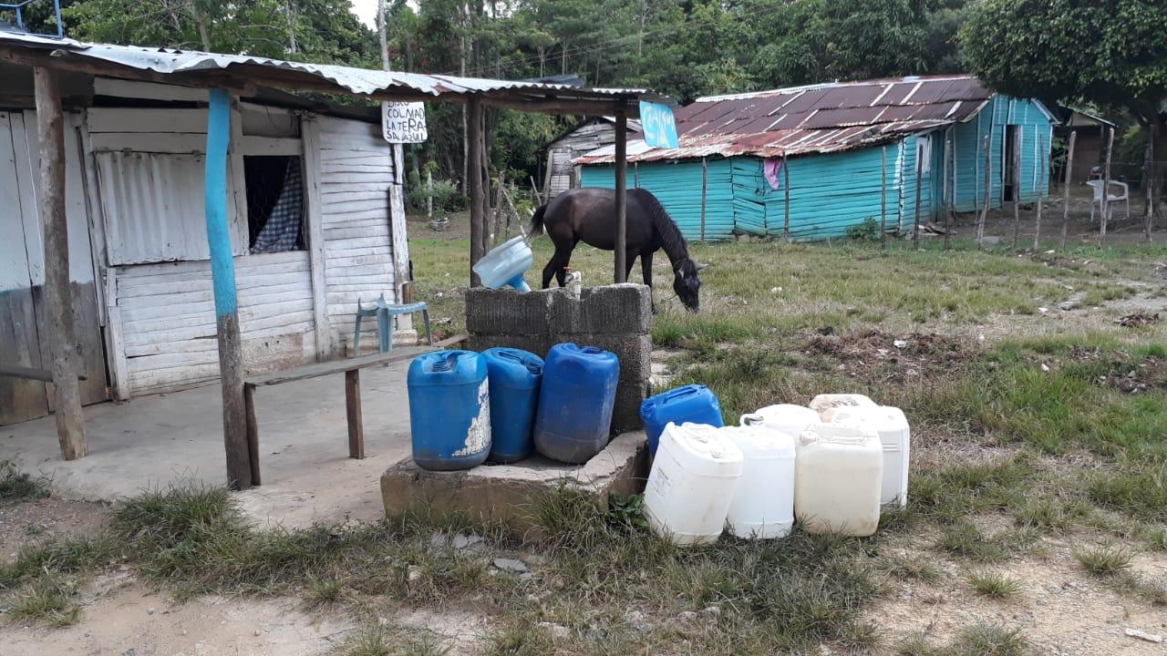 Llevan 28 días sin agua.